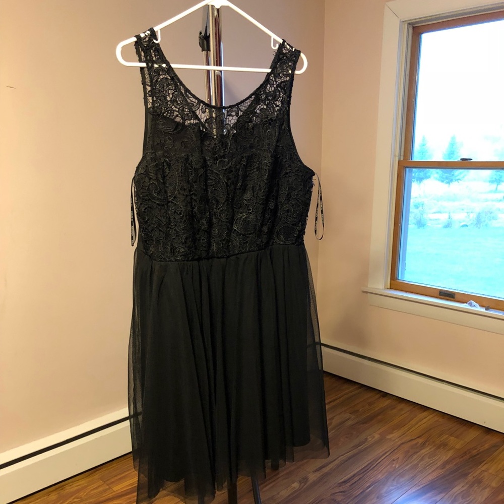 Black  cocktail dress